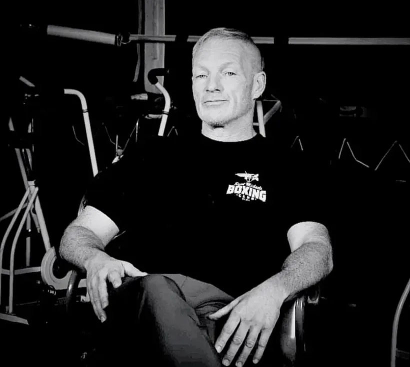 Founder Michael James Englert at Saint Michaels Boxing Club