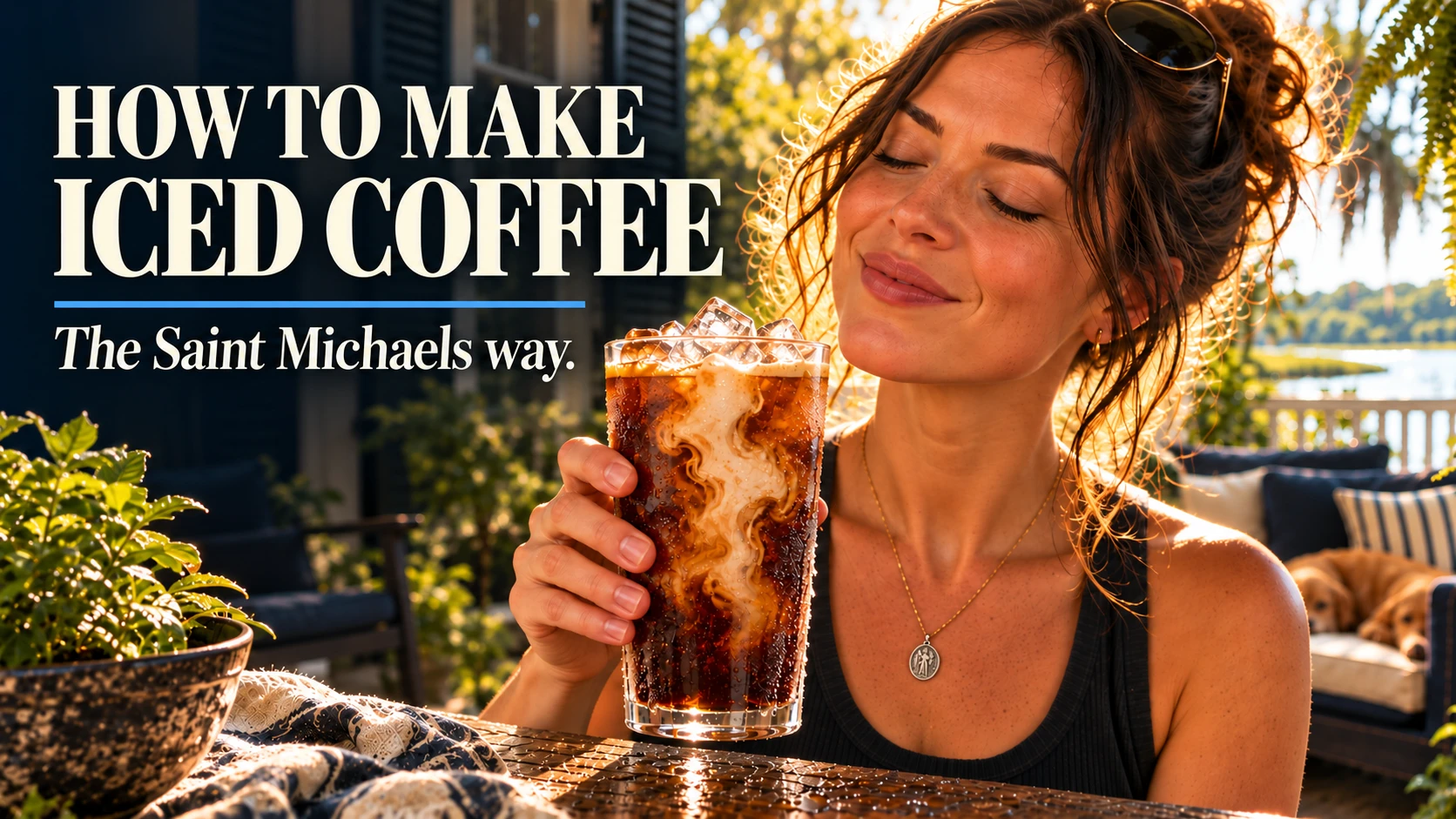 How to Make Iced Coffee: The Saint Michaels Way