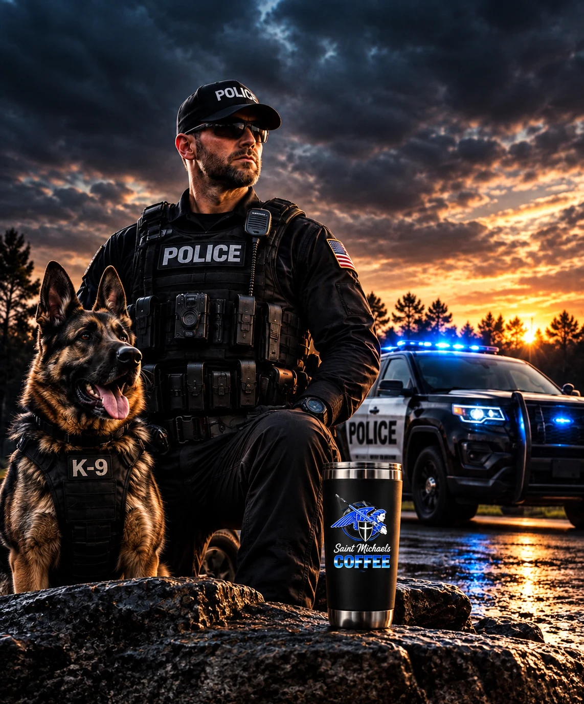 Police officer and K-9